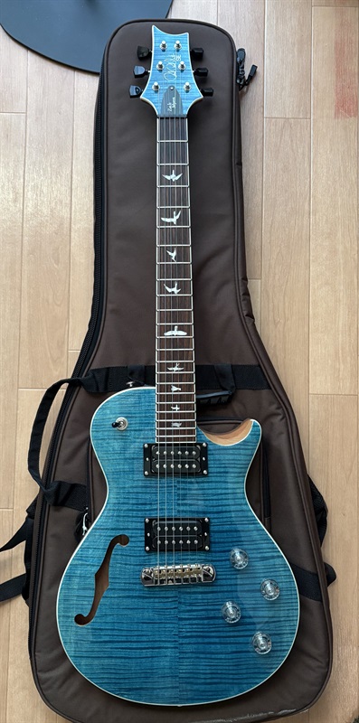 P.R.S. SE Zach Myers Semi-Hollow Body Myers Blueの画像